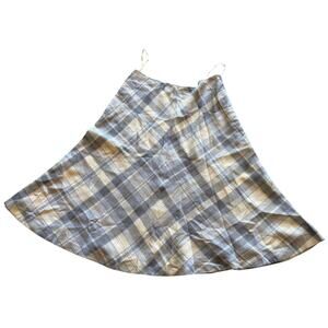 Ralph Lauren Plaid A-Line Skirt, size 8 (29 inch waist)